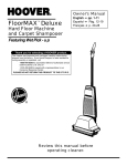 Hoover Floormax F5300 Upright Vacuum