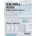 E-Mu 0404 Sound Card