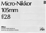 Nikon Telephoto 105mm f/2.8 Micro AIS Macro Manual Focus Lens - Micro-Nikkor%20105mm%20f