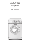 AEG L76800 Front Load Washer
