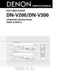 Denon DN-V300 Advance Progressive Scan DVD Player