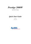 Zyxel Prestige 2000W