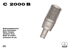 AKG C2000B Professional Microphone