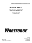 Wareforce CG Underbar Glass Washer 208/230V