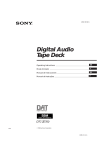 Sony DTC-ZE700 Dual Cassette Deck