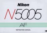 Nikon N5005 35mm Slr Film Camera Body Only