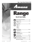 Amana AGR5715QD Gas Kitchen Range