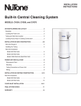 Broan-NuTone CV556 Cyclonic Bagless Central System Vacuum