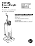 Hoover U5256-900 Bagged Upright Vacuum