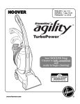 Hoover F6210-900 Bagless Upright Vacuum
