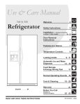 Frigidaire GLRS263ZD Side by Side Refrigerator