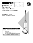 Hoover Floormax F4300 Upright Wet/Dry Vacuum