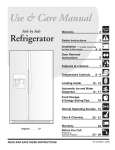 Frigidaire PHSC239DSB Side by Side Refrigerator