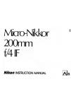 Nikon Telephoto 200mm f/4.0 Micro IF AIS Manual Focus Lens - Micro-Nikkor%20200mm%20f