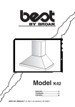 Broan-NuTone K42 Kitchen Hood