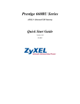 ZyXEL Communications 660RU Network Router User Manual