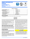 York 13 Series Air Conditioner User Manual