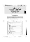 Yamaha SV130 Musical Instrument User Manual