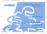 Yamaha 5TH-28199-15 Offroad Vehicle User Manual
