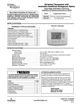 White Rodgers 1F83-0471 Thermostat User Manual