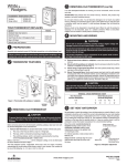 White Rodgers 1E30N-910 Thermostat User Manual