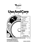 Whirlpool SB160PED Oven User Manual