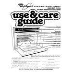 Whirlpool RB260PXK Oven User Manual