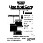 Whirlpool FGP325Y Range User Manual