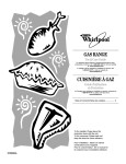 Whirlpool 9762354A Range User Manual
