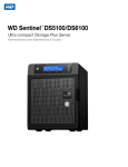 Western Digital WDBWVL0120KBK Server User Manual