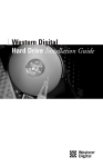 Western Digital Computer Hard Drive Computer Drive User Manual