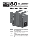 Weil-McLain 80 Boiler User Manual
