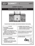 Weber 42371 Gas Grill User Manual