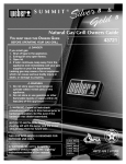 Weber 42097 Gas Grill User Manual