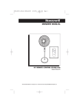 Vicks HFS-641PC Fan User Manual
