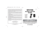 Vector VEC049D Switch User Manual