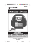 Vector VEC022APC Automobile Parts User Manual