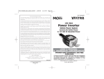 Vector BD022806 Marine Battery User Manual