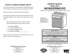 United States Stove 2941 Furnace User Manual