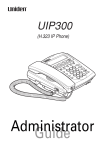 Uniden UIP300 Cordless Telephone User Manual