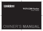 Uniden UIP1869V Cordless Telephone User Manual