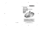 Uniden DECT1905 Cordless Telephone User Manual