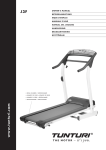 Tunturi J3F Treadmill User Manual