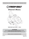 Troy-Bilt 769-06304 Lawn Mower User Manual