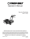 Troy-Bilt 650 Lawn Mower User Manual