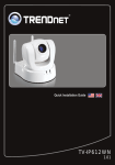 TRENDnet TVIP612WN Webcam User Manual