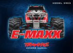 Traxxas e-maxx Motorized Toy Car User Manual