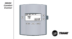Trane XB200 Thermostat User Manual