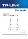 TP-Link AC1750 Network Router User Manual