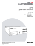 Toshiba XVR16-60-X Network Card User Manual